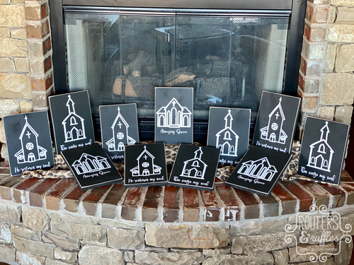 Here is the Church WALL DECOR